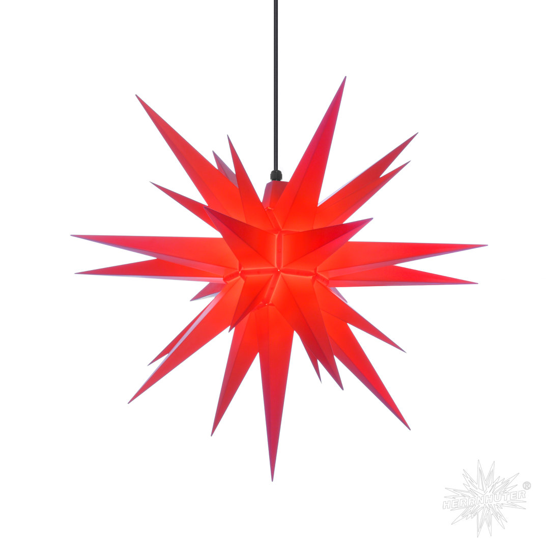 Herrnhuter Stern Außen, A7, 70cm, Rot, Adventsstern, Weihnachtsstern