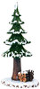 WiKi Winterbaum mit Holzstapel